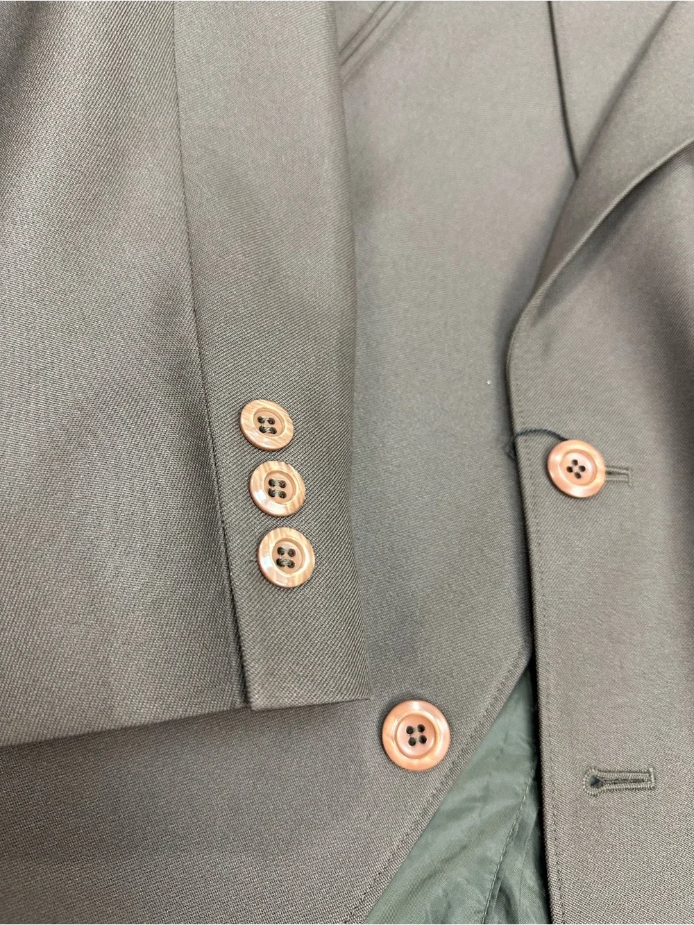 Vintage Dead Stock Mesquite Taupe Brown Western Blazer